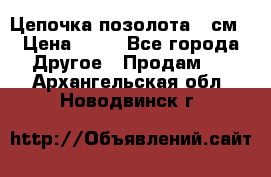 Цепочка позолота 50см › Цена ­ 50 - Все города Другое » Продам   . Архангельская обл.,Новодвинск г.